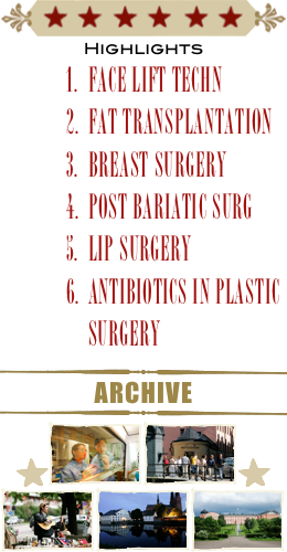 ￼
Highlights
Face lift techn
Fat Transplantation
Breast surgery
Post Bariatic surg
Lip Surgery
Antibiotics in plastic surgery
￼
archive
￼
￼￼￼￼
￼￼￼